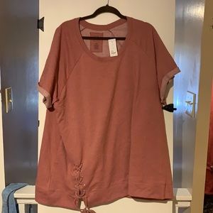 Livi top sweat shirt material